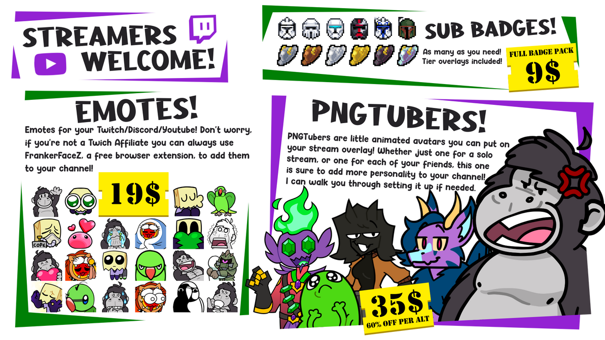 Streamers Welcome